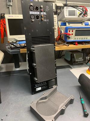 Hypex FA503 plate amp fan duct