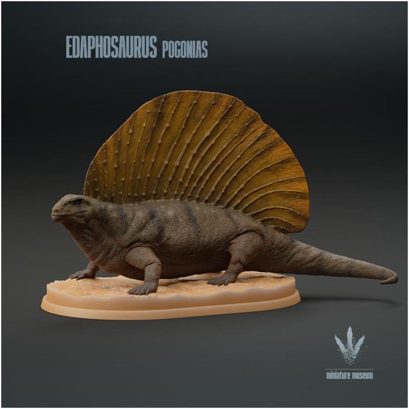 Edaphosaurus pogonias : Resting