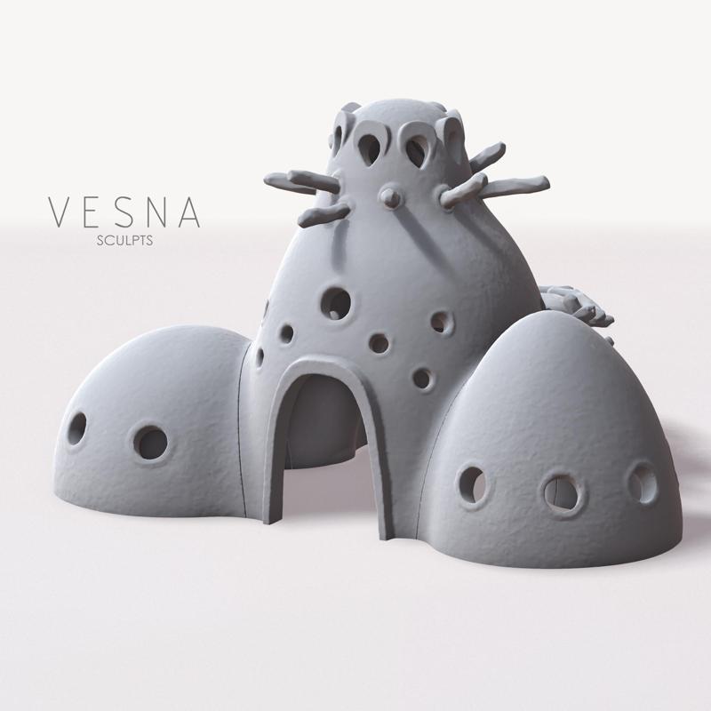 DESERT VILLAGE - THREE-ROOM HUT