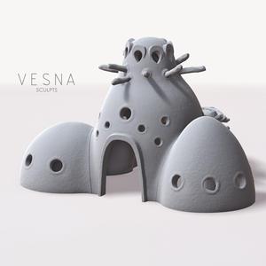 DESERT VILLAGE - THREE-ROOM HUT