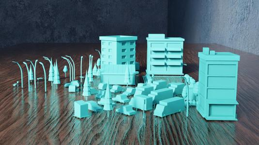 Low Poly City Collection V1
