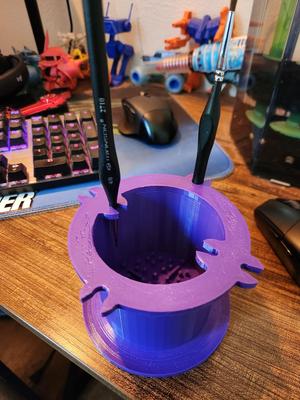 Paint Cup With Brush Brackets