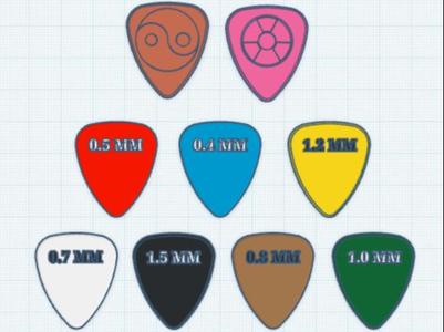 Guitar Picks Set