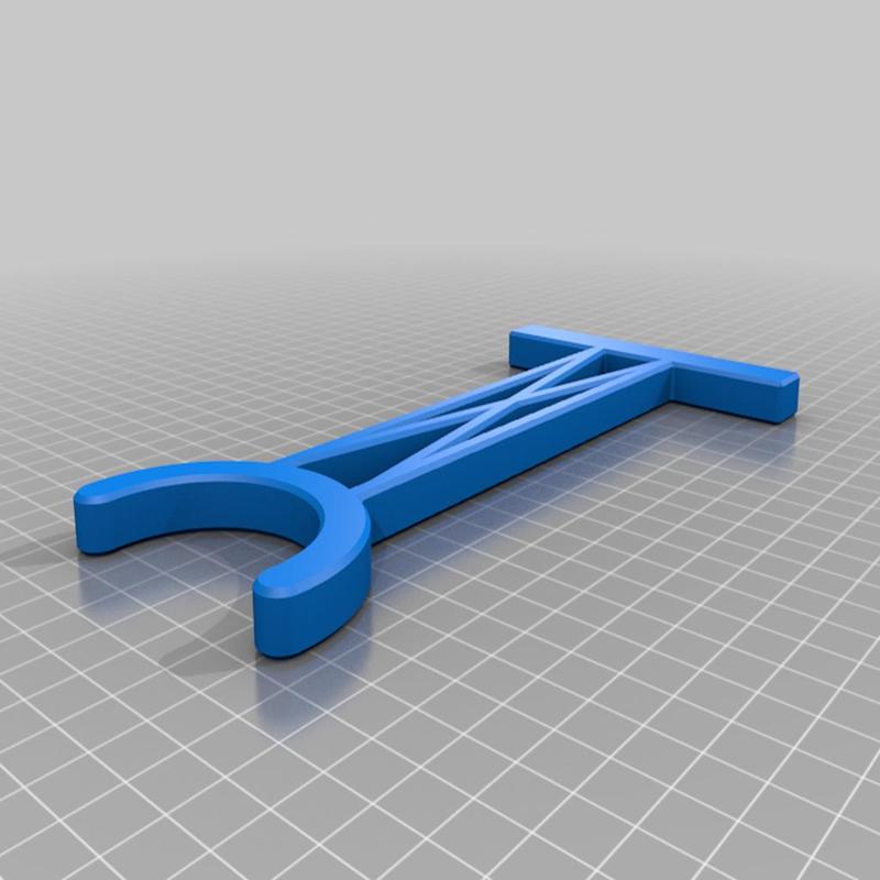 Desk/wall spacer