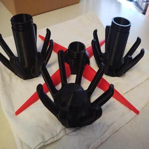 Bottle rack end cap