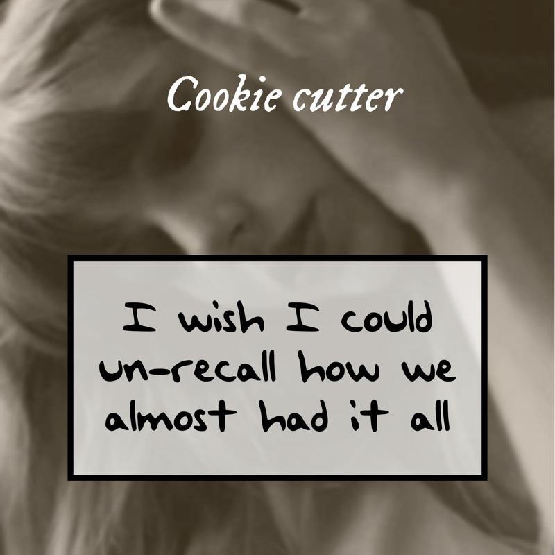 Taylor Swift TTPD "I wish I could un-recall" Cookie cutter