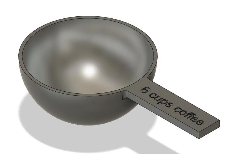 6 cup Coffee Scoop
