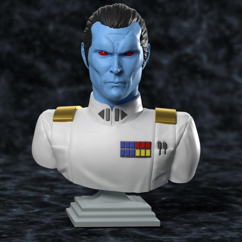 Grand Admiral Thrawn, Star Wars Fan Art, FDM alternative