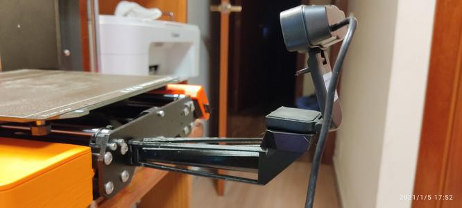 Prusa I3 Mk3S camera holder (standard screw)