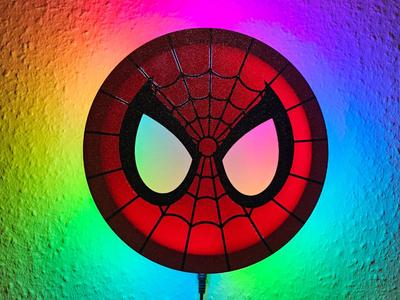 Spiderman attachment for Wall Lamp