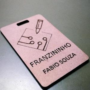 Laser Cut badge