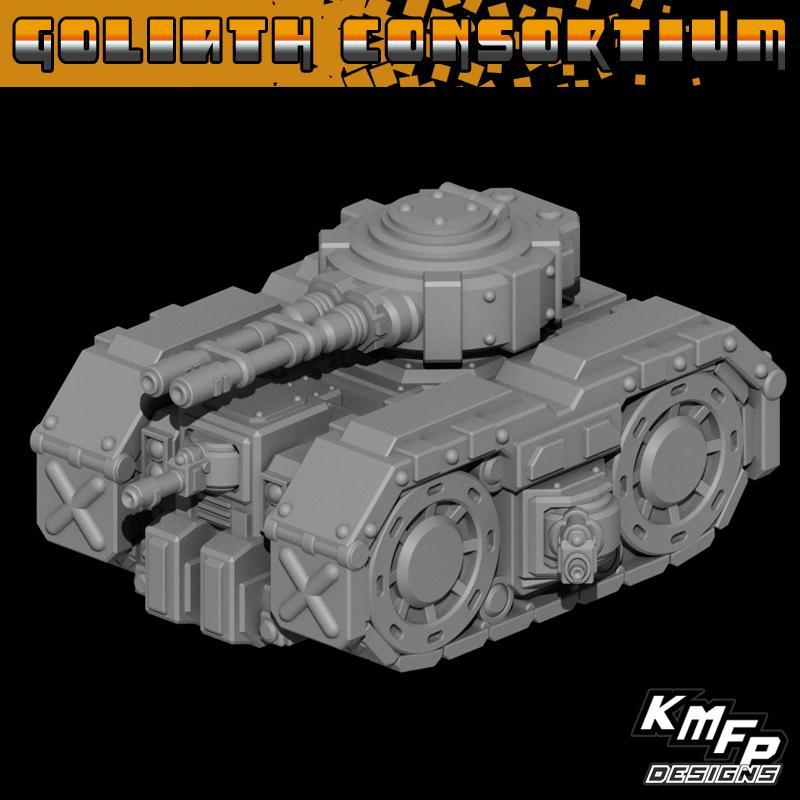 Goliath Consortium Iron Tanks (6-8mm)