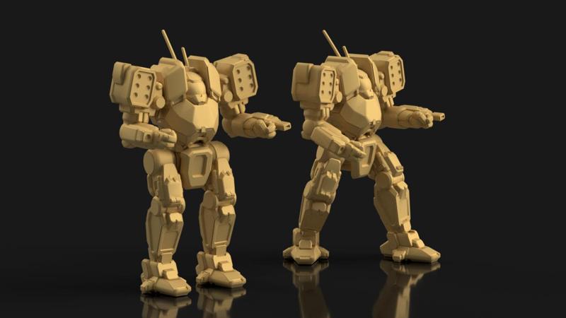 Hankyu (Arctic Cheetah) A for Battletech