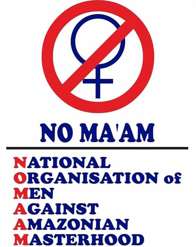 No MA`AM Sign