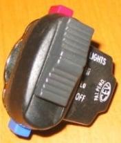 CEV valokatkaisijan nupit