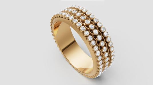 BARCELET GOLD PENDANT 3d printable model