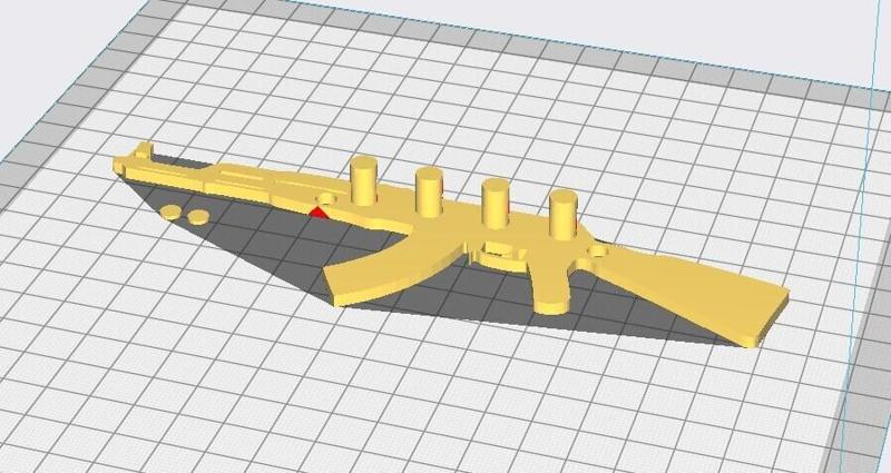 Ak-47 KeyHolder