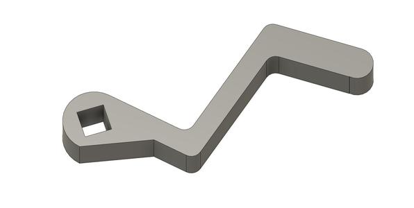 Lever for Franke Sink Waste opening / closing