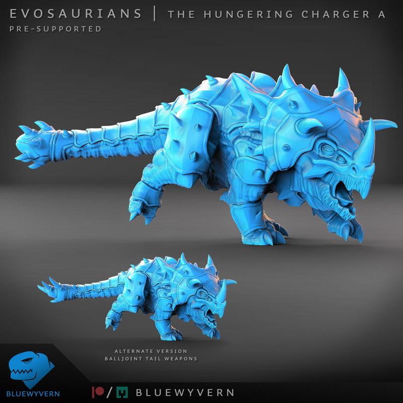 Evosaurians - The Hungering Charger A (Modular)