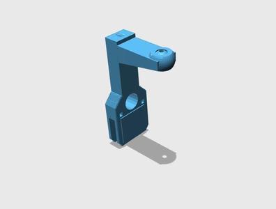 Guide filament sur rotule prusa I3 v0