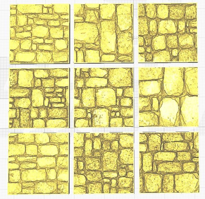 20 mm stone miniature base