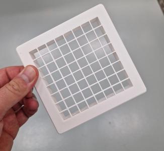 100x100 mm square hole grid cover