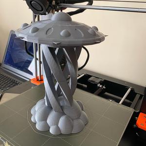LED UFO with base