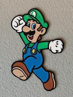 Multicolor Luigi Magnet