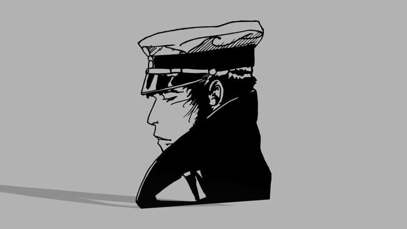 Corto Maltese Wall Art 2D