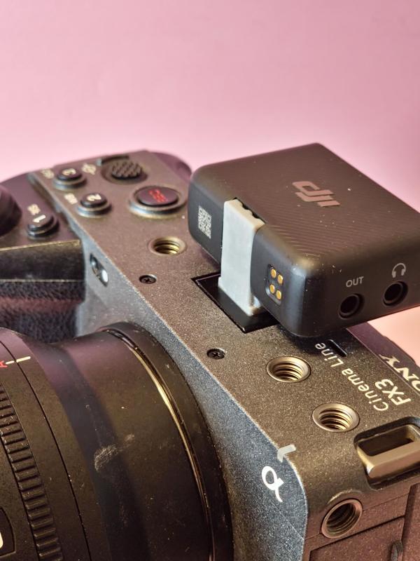 DJI Mic receiver mount