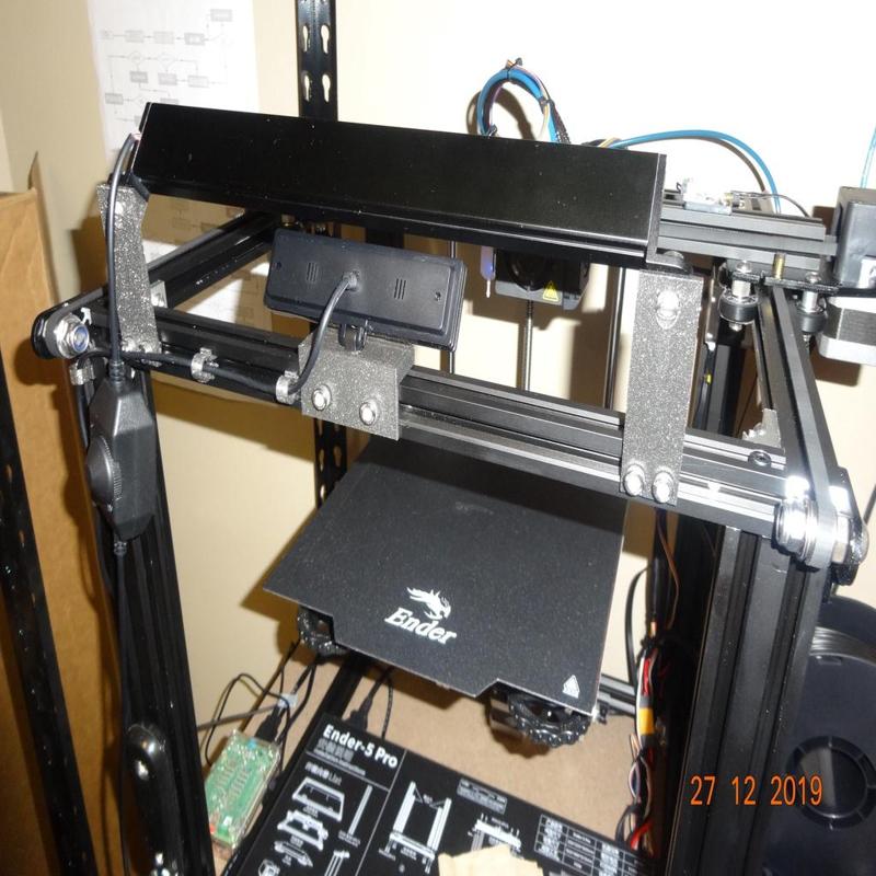 Ender 5 Gulfcoast Robotics LED Light Mounts