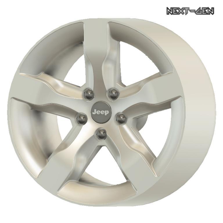 Next-Gen - Jeep Grand Cherokee - Real Rims For Scale Model Cars