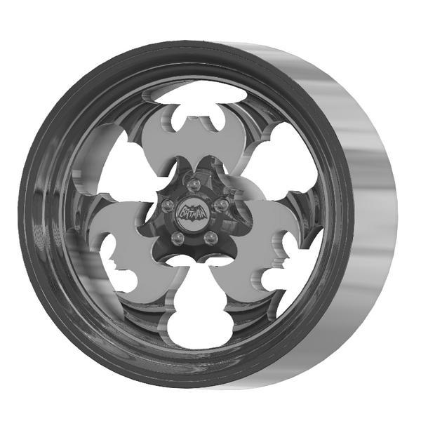 Standard - Batman (Version 2) - Real Rims For Scale Model Cars