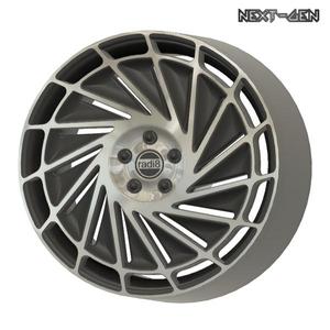 Next-Gen - Radi8 Wheels "R807" Convex - Real Rims For Scale Model Cars