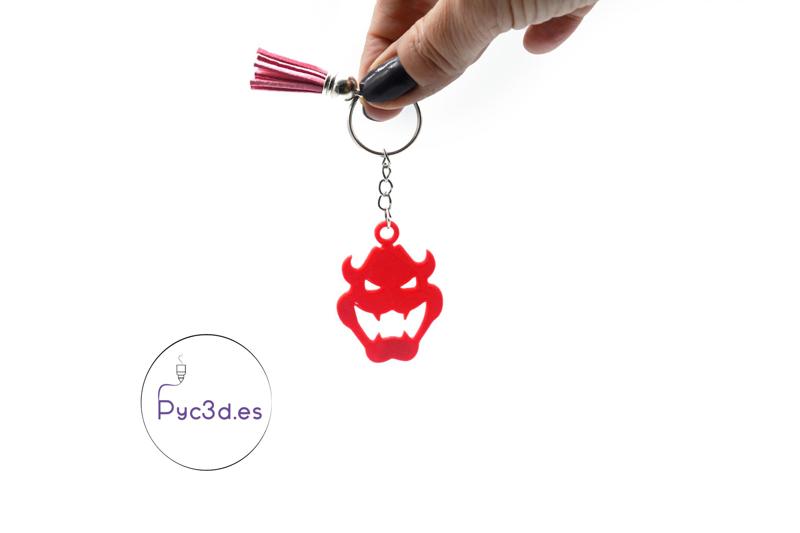 BOWSER MARIO BROS KEYCHAIN