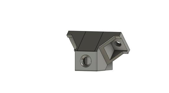 AMS Stack - PTFE connector mount - Angeled
