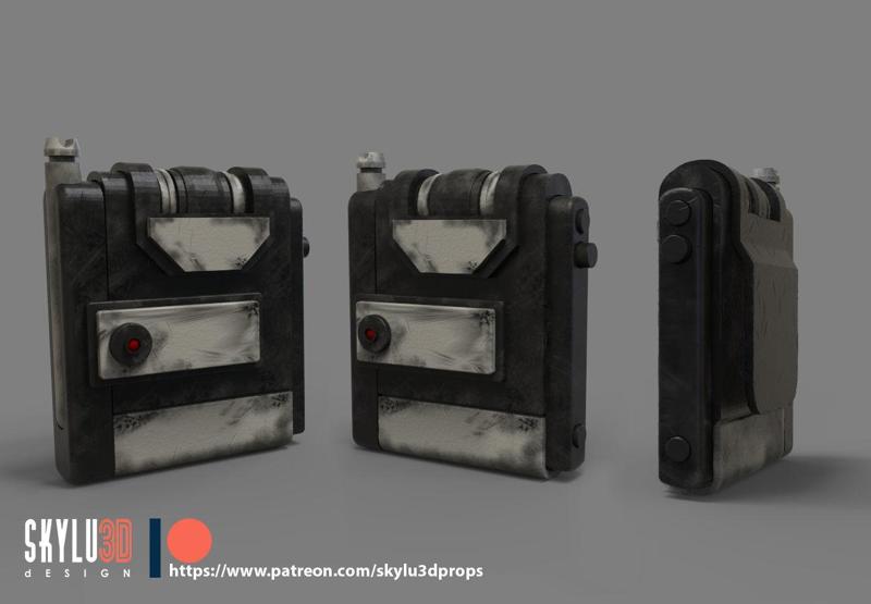CANTO BIGHT POLICE-SCRAMBLED LONG-RANGE COMLINK 3D print model