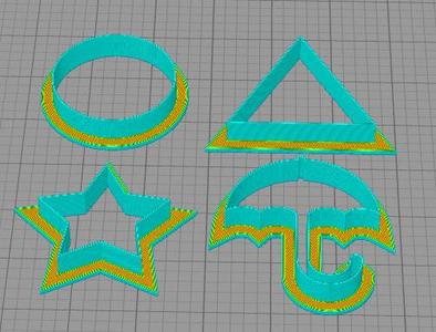 Squid Game Dalgona Cutters