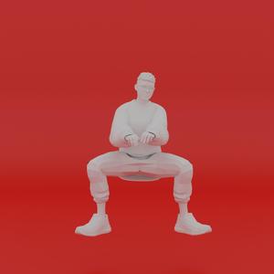 Character Pose Toy Man Miniature Figure 078