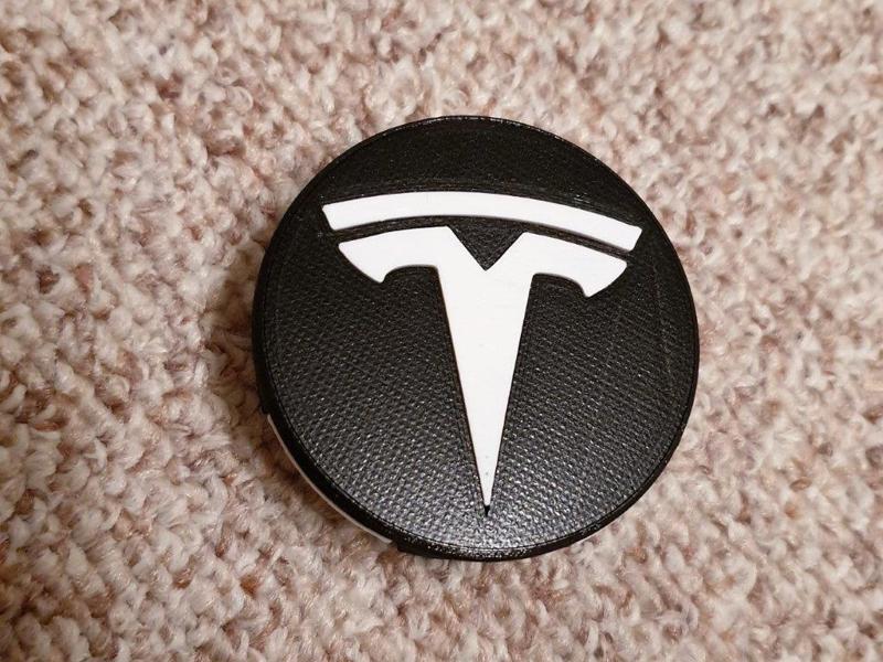 Remix from 'Tesla Model 3/S/X Wheel Center Cap