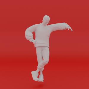 Character Pose Toy Man Miniature Figure 085