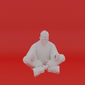 Character Pose Toy Man Miniature Figure 071