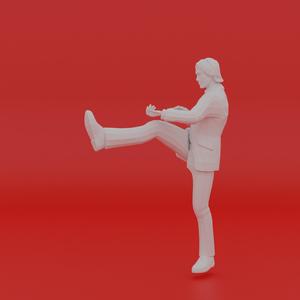 Character Pose Toy Man Miniature Figure 164
