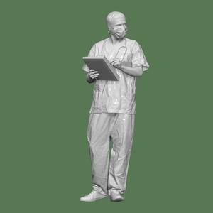 DOCTOR PEOPLE CHARACTER DIORAMA