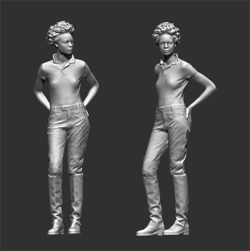 PEOPLE WOMEN W38 FIGURE DIORAMA