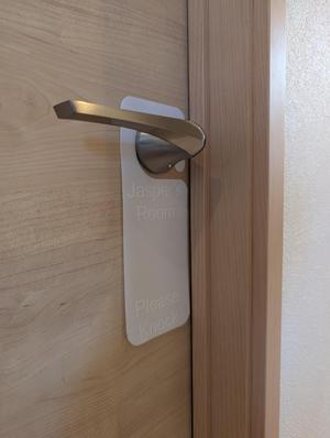 Customizable Door Hanger