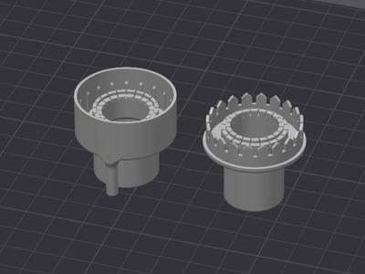 Aquarium air diffuser