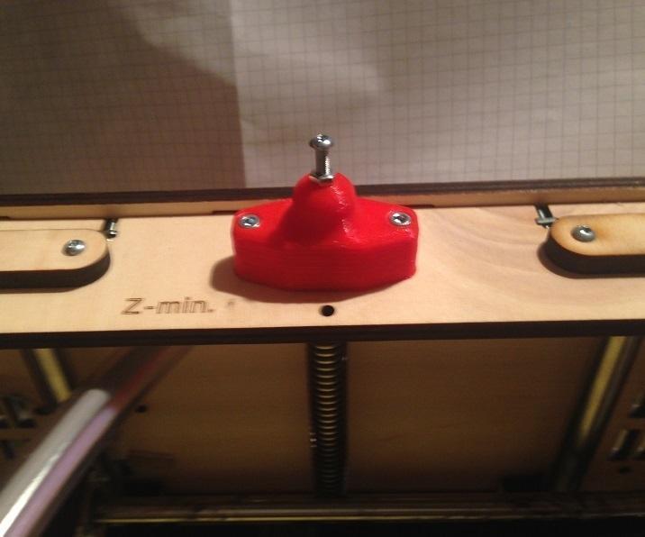 Z ax stopper for "elektronik.si" Ultimaker, babushka style