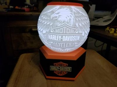 Harley Davidson Themed Night Light / Lamp