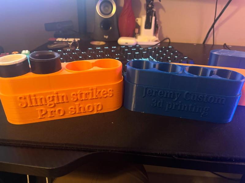 4X1 thumb slug holder for bowling balls 1 3/8 